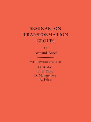 cover image of Seminar on Transformation Groups